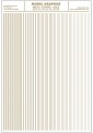 Woodland WMG761 Streifen, gold 
