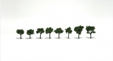 Woodland WTR1501 Laubbäume mittelgrün 1-3 cm, 8 St. 