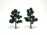 Woodland WTR1514 Laubbäume dunkelgrün 12-15 cm, 2 St. 