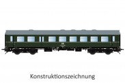 Lenz 41181-01 DR Reko-Wagen BDghwse 2.Kl Ep.3/4 