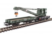 Lenz 42450-06 DB Kran Wyhlen, grün, Ep.4, Schutzwagen 