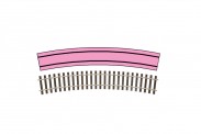 Lenz 45022 Gleis gebogen R2 22,5° 