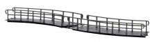 Busch 12386 Feldbahn Brücken gebogen 2 St. 
