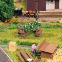 Busch 1278 Bepflanzte Marktkarren H0 