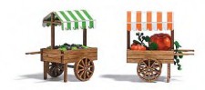 Busch 1826 Marktkarren Kürbis/Salat H0 