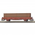 Busch 31520 DR Flachwagen mit Rungen Ks Ep.4 