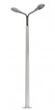 Busch 4158 Betonmast mit 2 Lampen 