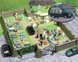 Busch 6049 Motiv-Set: Friedhof 