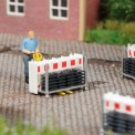 Busch 79897 A-Set: Schrankenzaun-Transport 