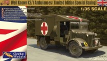 Gecko Models 35GM0070 Well Known as Katy K2/Y Ambulances 