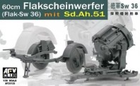 Glow2B AF35125 SW-36 / 60cm Flakscheinwerfer  