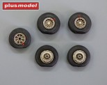 Plusmodel AL7030 Wheels for Douglas DC-6/C-118 Liftmaster 