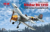 ICM 32030 Bücker Bü 131D German Training Aircraft 