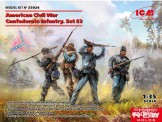 ICM 35024 American Civil War Confederate Infantry 