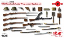 ICM 35672 Russian Infantry Weapon and Equipment 