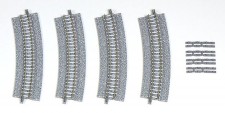 Tomytec 971782 4 Gleise, gebogen, mit breite