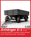 Special Hobby 8067 E-3 German WWII Trailer 