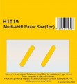 Special Hobby H1019 CMK: Multi-shift Razor Saw  