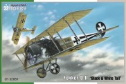 Special Hobby SH32065 WW I Fokker D.II 'Black & White Tail' 