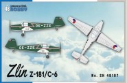 Special Hobby SH48187 Zlin Z-181 / C-6 