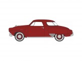 Oxford 87SC50003 Studebaker Champion Starlight Coupé red 