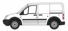 Oxford NFTC005 Ford Transit Kasten weiß 