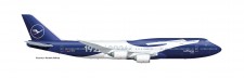 Herpa 539500 Boeing 747-8 Intercontinental LH/100Jahr 