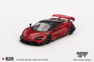 MiniGT MGT00828-L MiniGT: McLaren 720S LB Works rot 