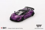 MiniGT MGT00841-L MiniGT: McLaren 720S WB Works lila-met. 