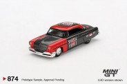 Mini GT MGT00874-BL MiniGT: Lincoln Capri HotRod Shadow Pupp 