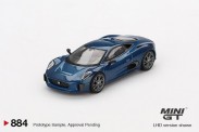 Mini GT MGT00884-L MiniGT: Jaguar C-X75 blau-met. (2024) 
