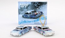 MiniGT MGT00888-L MiniGT Set: Christmas HotRod 