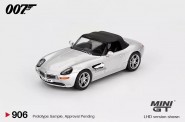 MiniGT MGT00906-007TC MiniGT: BMW Z8 - JAMES BOND - THE WORLD 