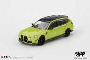 MiniGT MGT01102-L MiniGT: BMW M5 (G99) Touring grün 