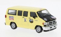 MiniGT T64G-TL032-YL Tarmac: Dodge Van gelb 