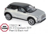 Norev 170022 DS3 Crossback E-Tense 2019 Pearl & Black 