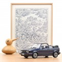 Norev 188628 VW Golf I Cabrio Quartett inca blue 1992