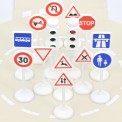 Norev 318990 Traffic signs / Panneaux de Signalisatio 