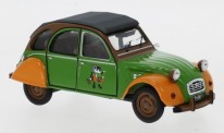 IXO Modelle CLC374N Citroen 2CV grün/orange 1978 