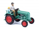 Busch Autos 40072 Traktor Kramer KL11 mit Bauer & Kind 