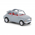 Busch Autos 48780 Fiat 500 Cabrio grau 