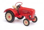 Busch Autos 50000 Porsche Junior K Traktor m. Haube rot 