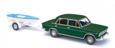 Busch Autos 50516 Lada 1500 mit Bootsanhänger 