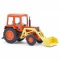 Busch Autos 51317 Belarus MTS-82 mit Frontlader und breite 
