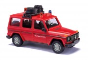 Busch Autos 51439 MB G-Klasse (1990) BW Feuerwehr 