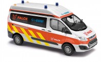 Busch Autos 52515 Ford Transit Custom Bus HD Falck (DK)