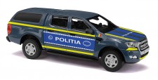 Busch Autos 52836 Ford Ranger m.Harttop Politia Rumänien 