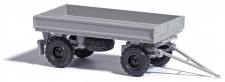 Busch Autos 53011 IFA HW60 Anhänger o. Kippgestänge grau 