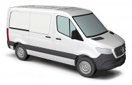 Busch Autos 53400 MB Sprinter (VS30) Kasten KR weiß 