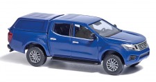 Busch Autos 53705 Nissan Navara mit Hardtop blau 